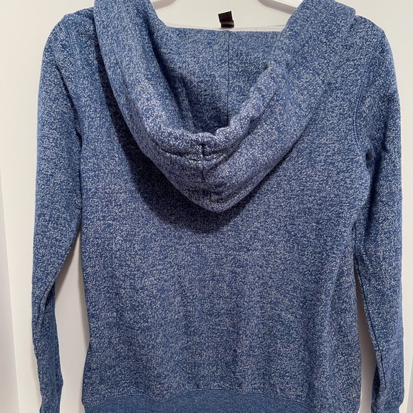 Port Authority Full Zip Hooded Jacket. Stonewash Blue M - Picture 2 of 6